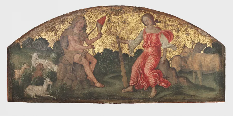 Hercules and Omphale by Pinturicchio