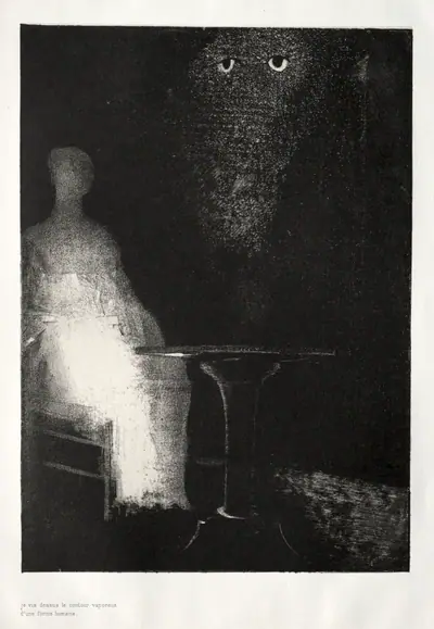 Below, I Saw the Vaporous Contours of a Human Form