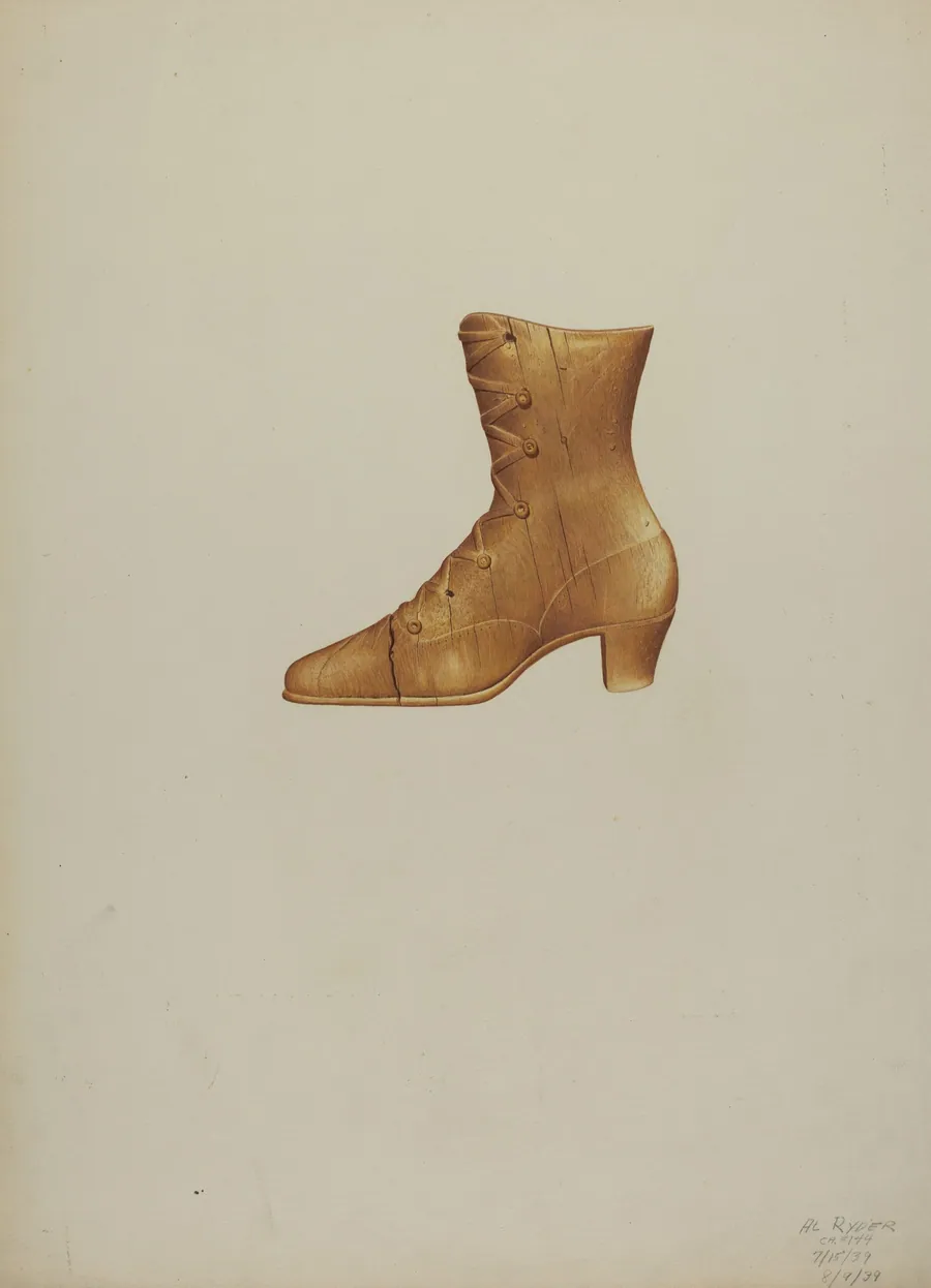 Shoe Sign by Albert Ryder