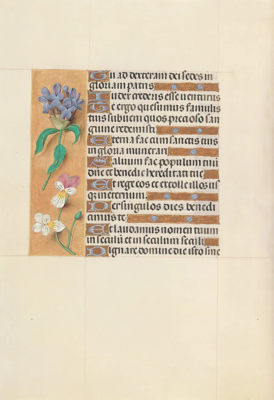 Hours of Queen Isabella the Catholic, Queen of Spain:  Fol. 113v by Master of the First Prayerbook of Maximillian