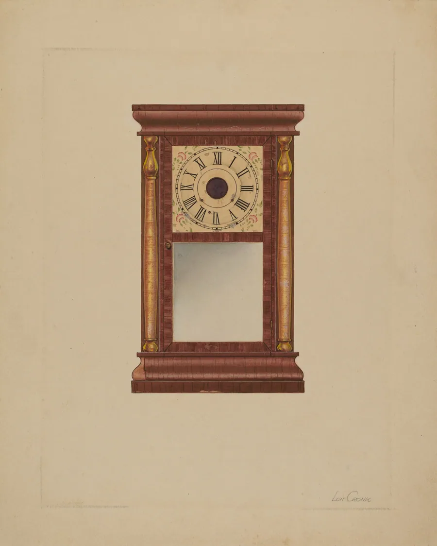 Mantle Clock by Lon Cronk