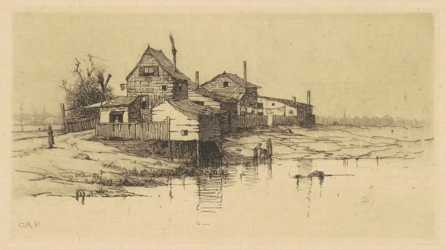 Shanties on the Harlem by Charles A. Platt