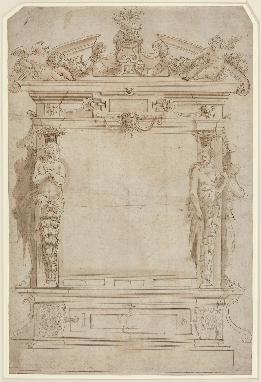 Design for an Architectural Framework by French 16th Century