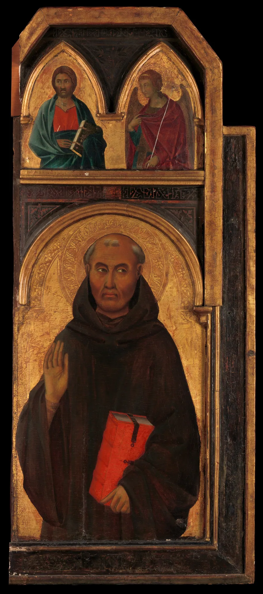 Saint Silvester Gozzolini by Segna di Buonaventura