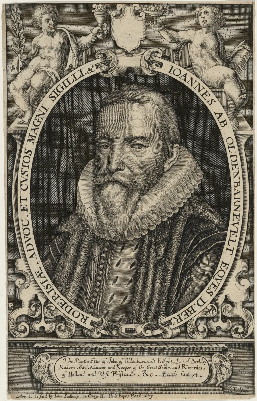 Jon van Olden-Bernevelt by Renold Elstrack
