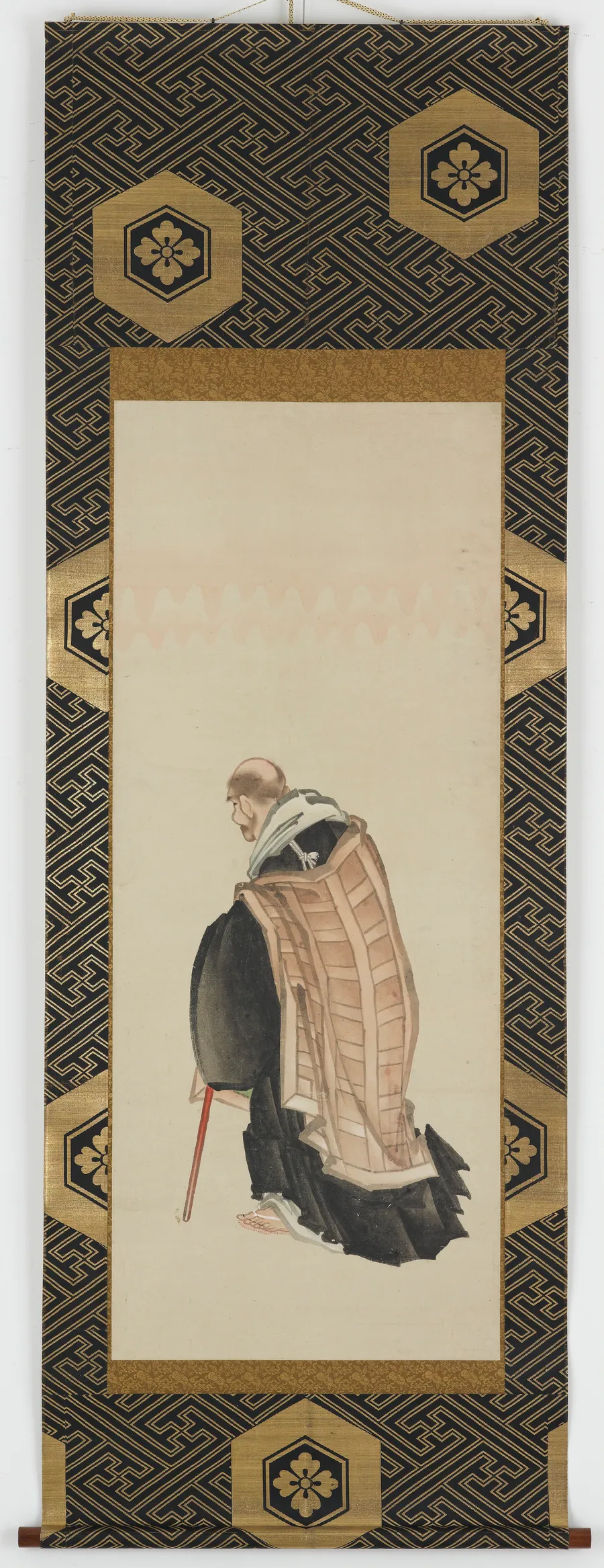 Six Immortals of Poetry: Kisen Hoshi by Katsushika Hokusai 葛飾北斎 (1760-1849)