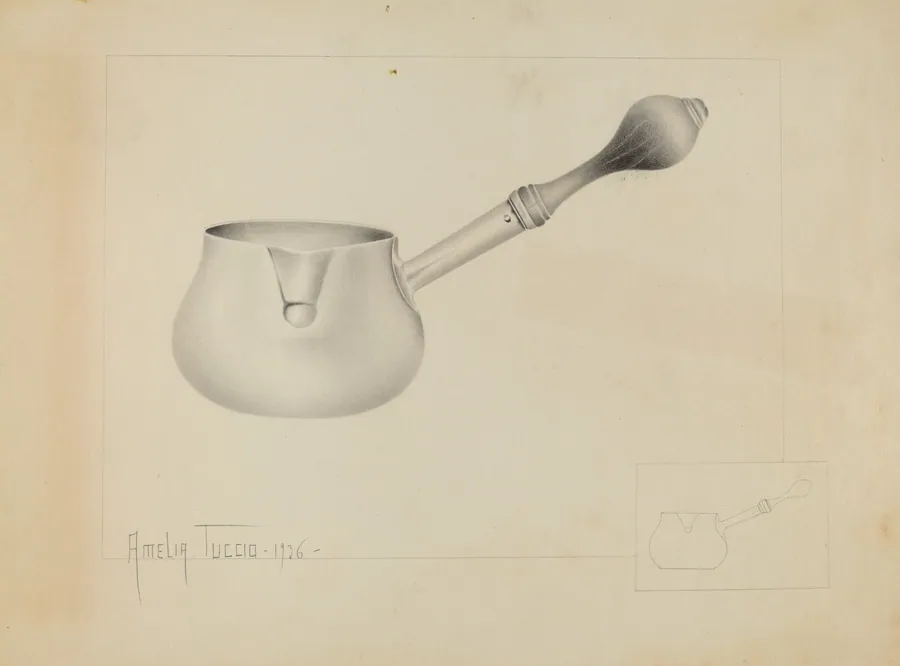 Silver Pipkin by Amelia Tuccio