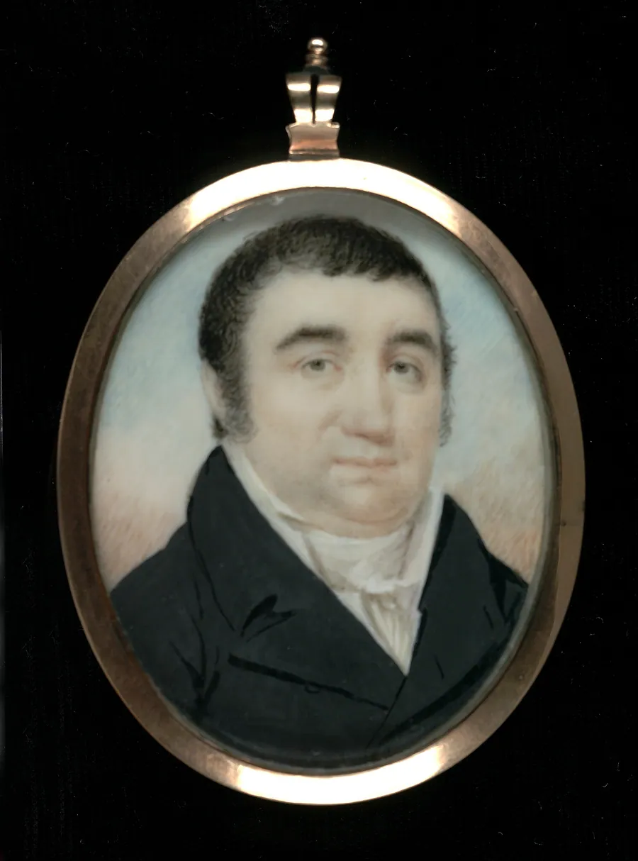 William E. Dickson by Raphaelle Peale, born Annapolis, MD 1774-died Philadelphia, PA 1825