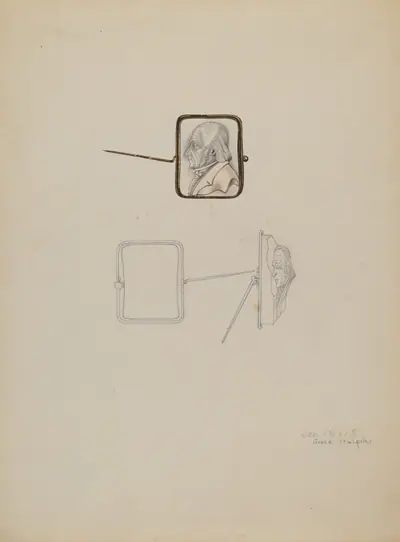 Cameo Brooch