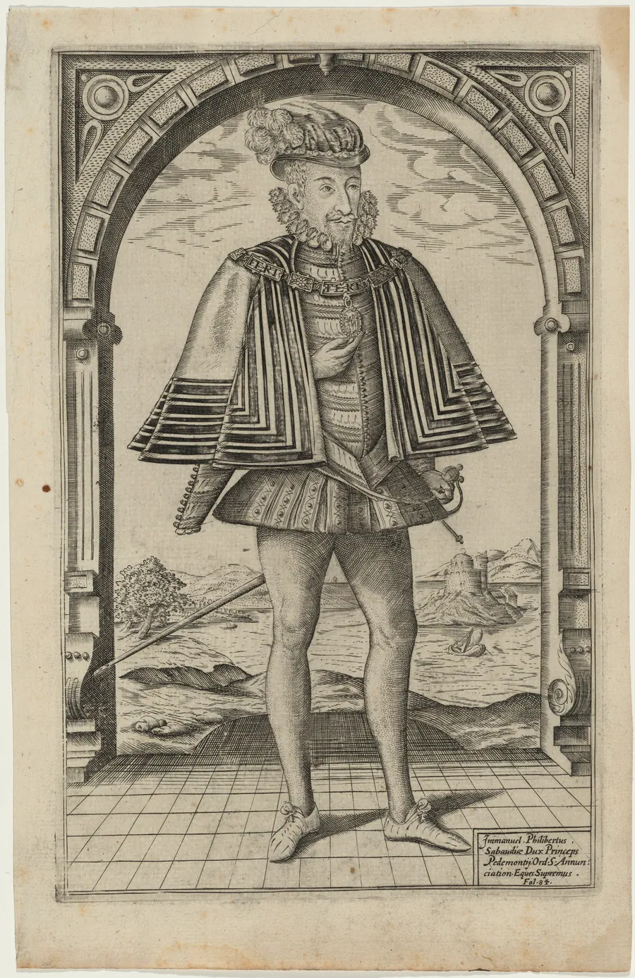 Emmanuel Philibert of Savoy by William Rogers