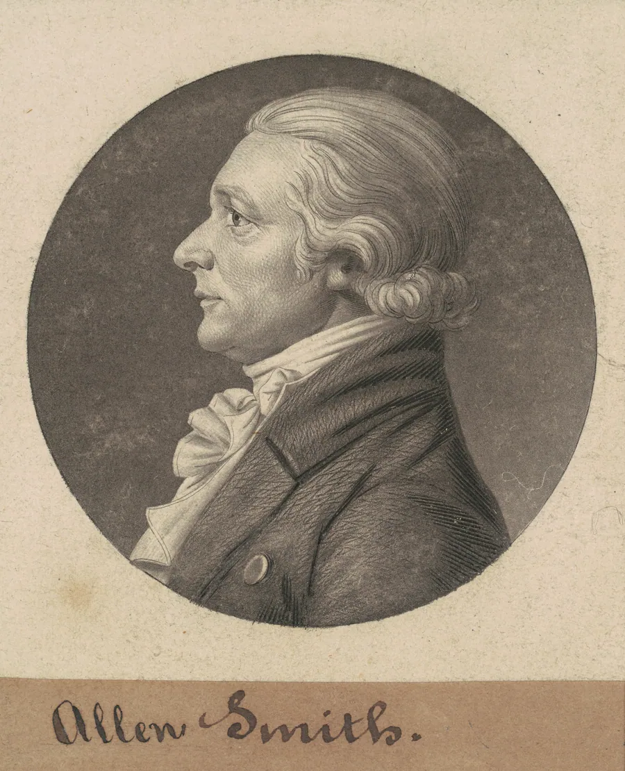 Mr. Smith by Charles B. J. Févret de Saint-Mémin