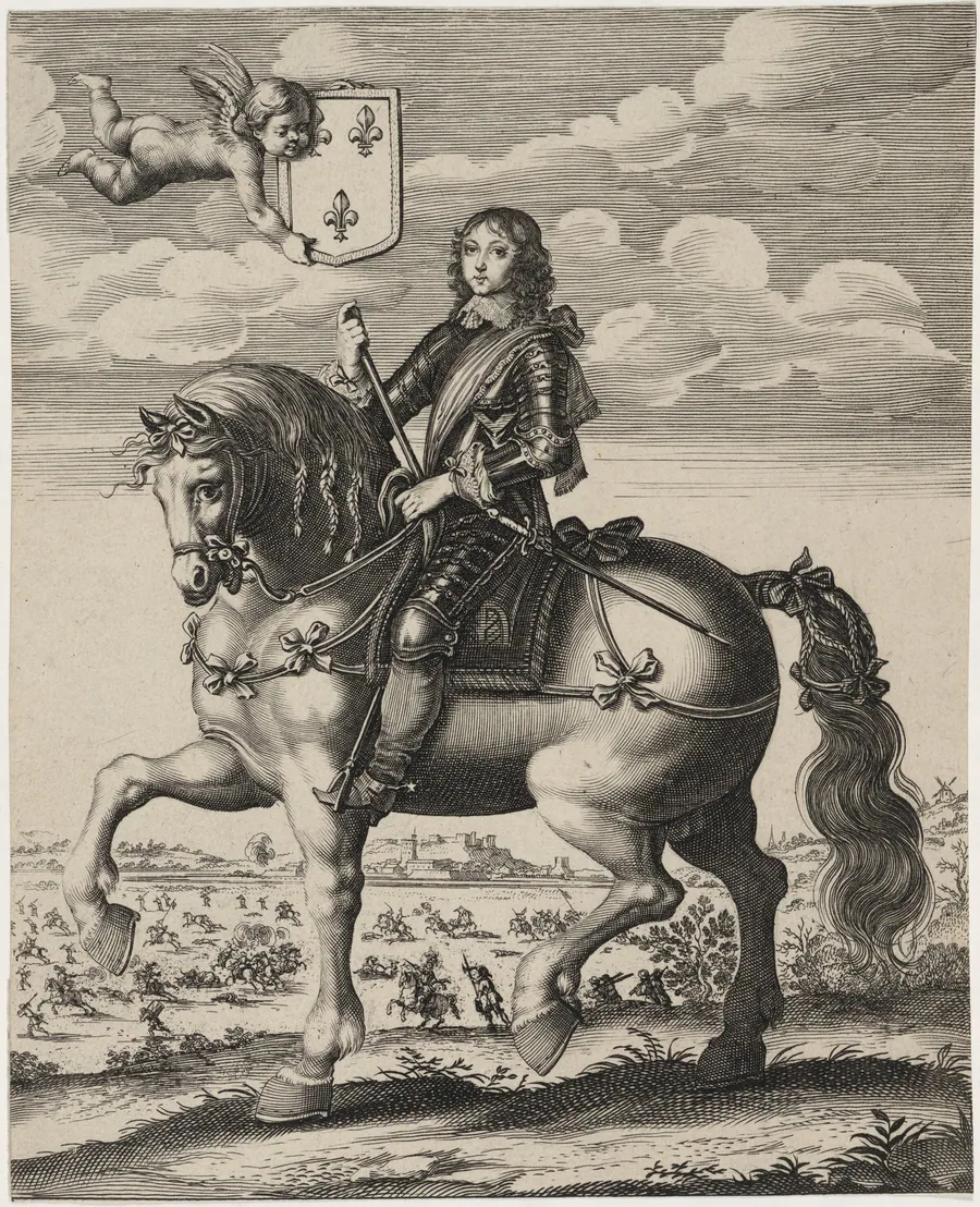 Philip, Duc d'Orléans, Brother of Louis XIV by Unknown 19th Century