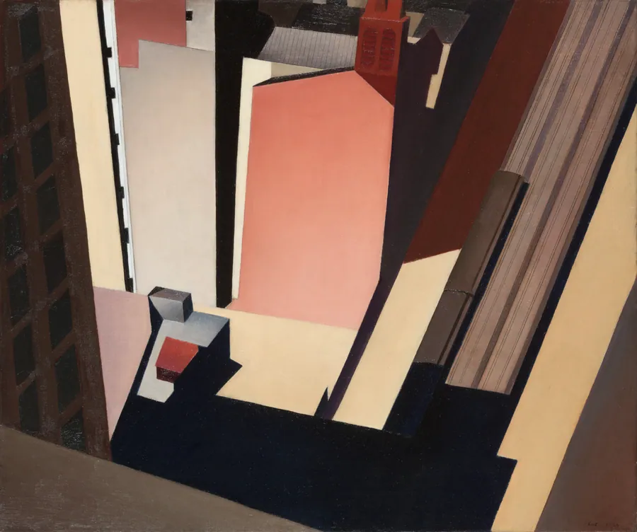 Church Street El by Charles Sheeler