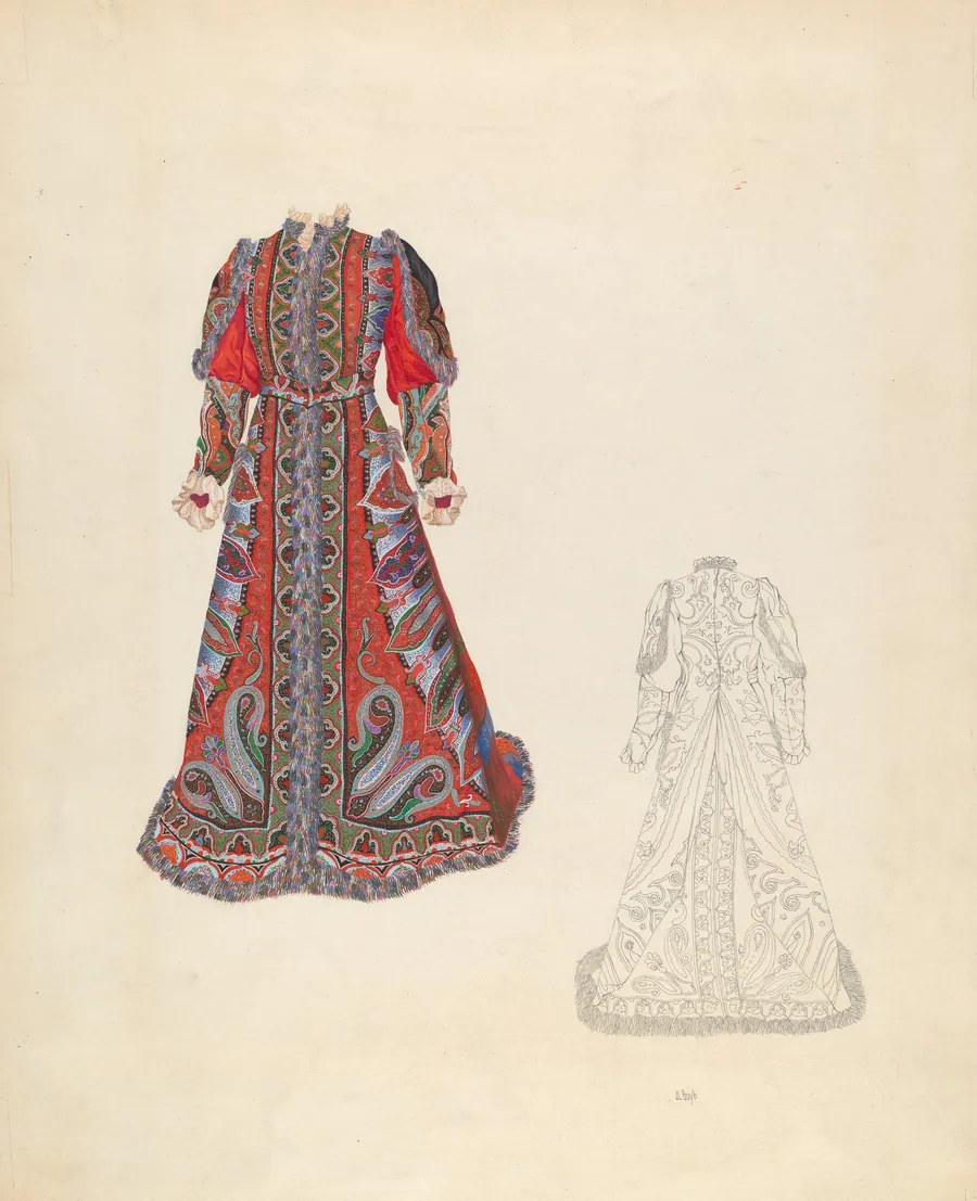 Tea Gown by Joseph L. Boyd