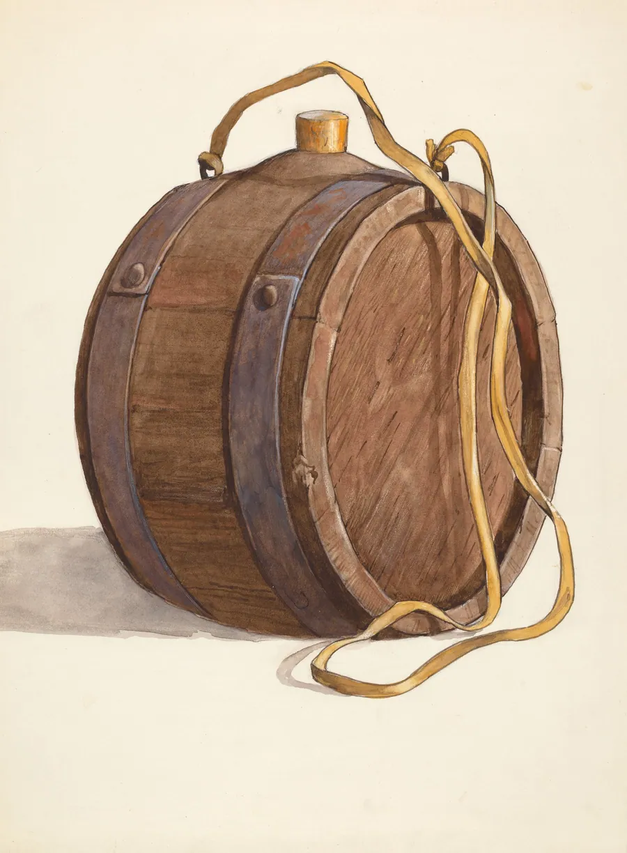 Water Barrel or Runlet by Dana Bartlett