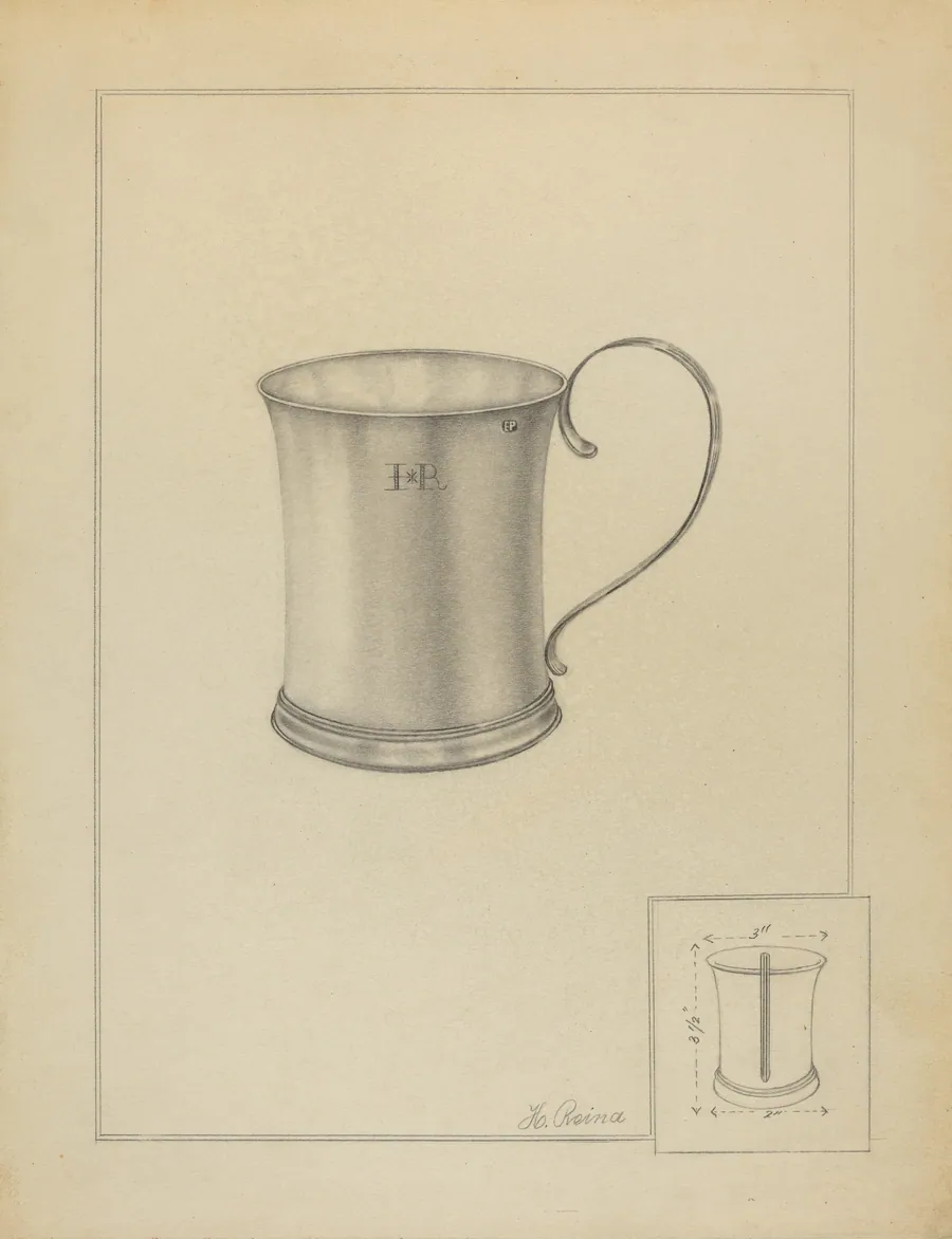 Silver Mug by Horace Reina