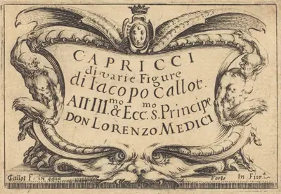Title Page for "The Capricci"
