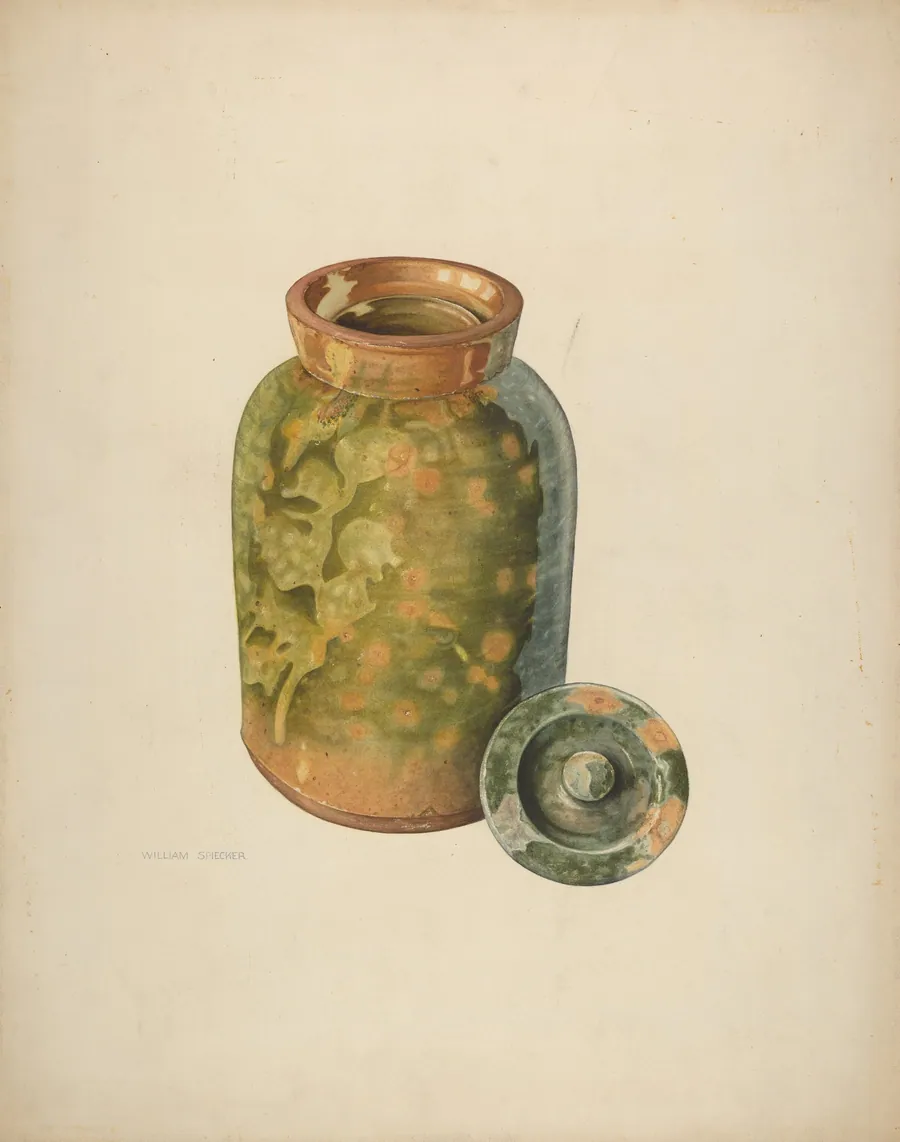 Galena Covered Jug by William Spiecker