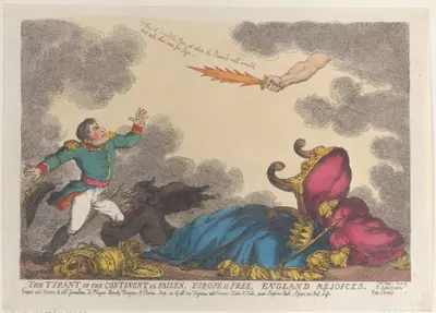 The Tyrant of the Continent is Fallen, Europe is Free, England Rejoices