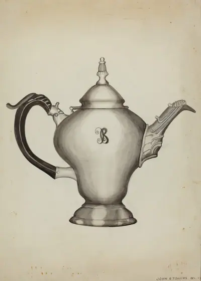 Silver Teapot