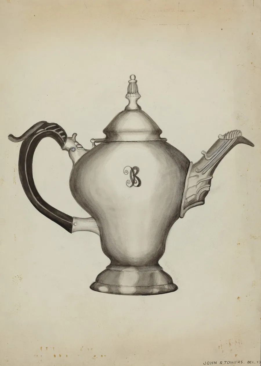 Silver Teapot by John R. Towers