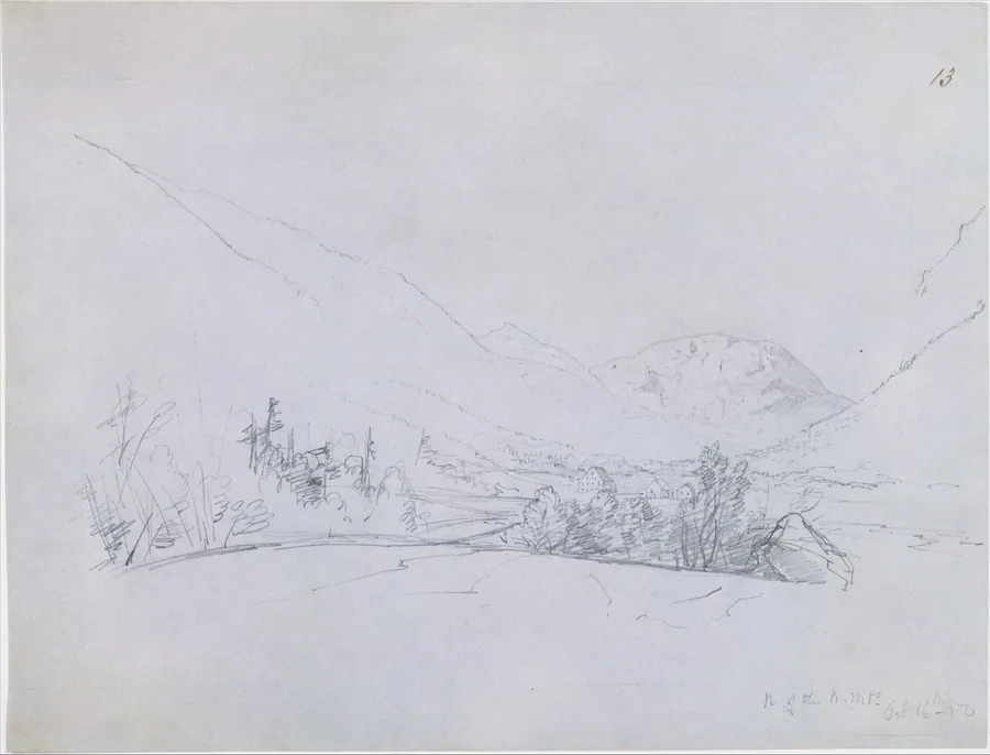 North of the White Mountains by John Frederick Kensett