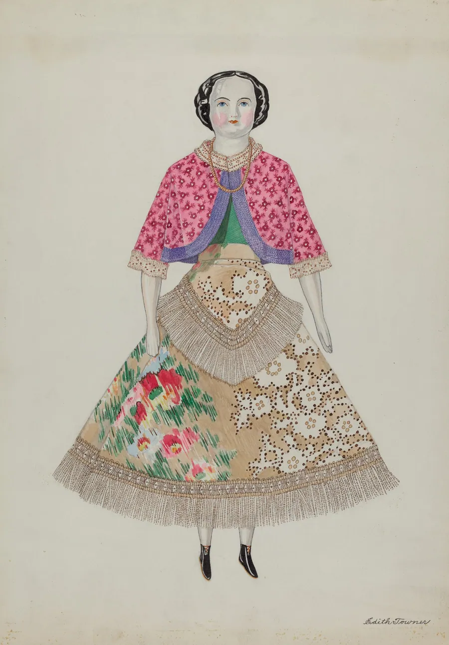 Doll - "Hattie" by Edith Towner