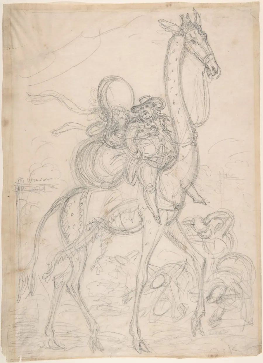 The Cameleopard, or a new hobby by William Heath ('Paul Pry')