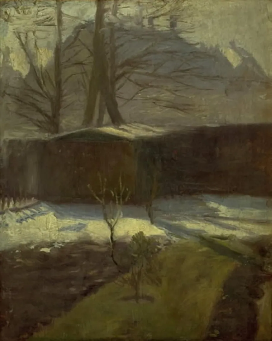 Vinter ved Helenevej by Alexander Wilde