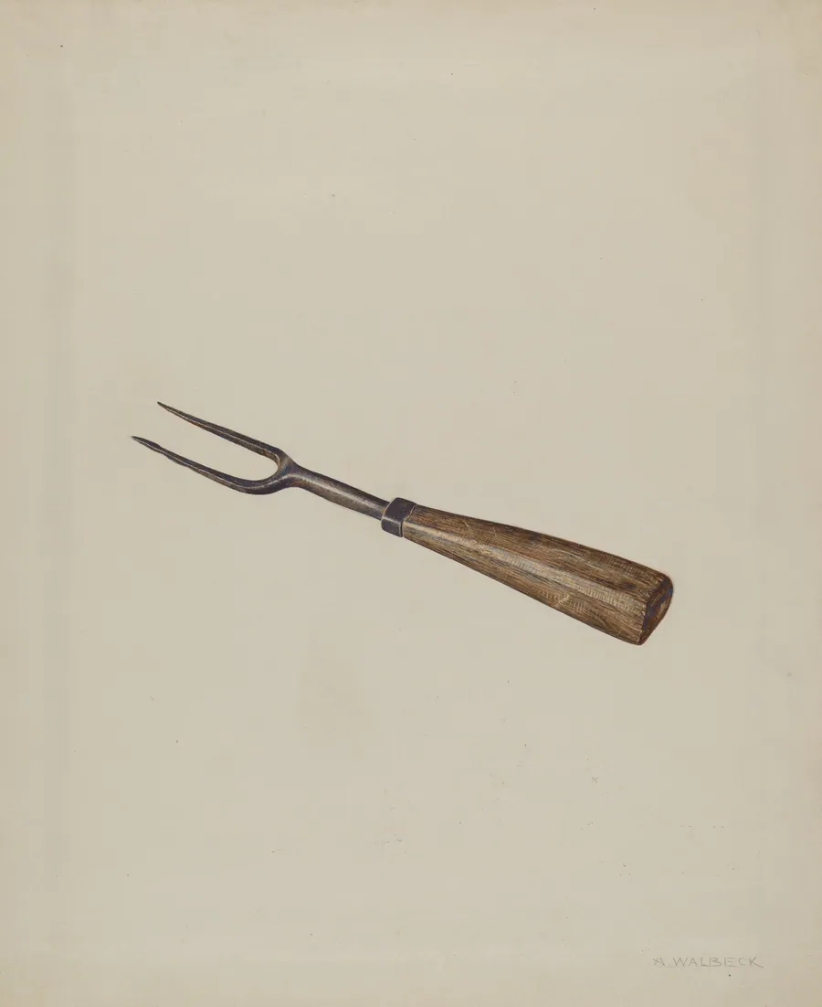 Fork by Alfred Walbeck
