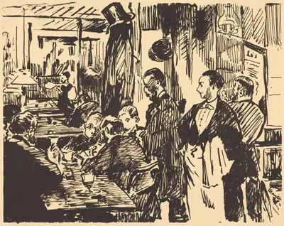 At the Café (Au café)
