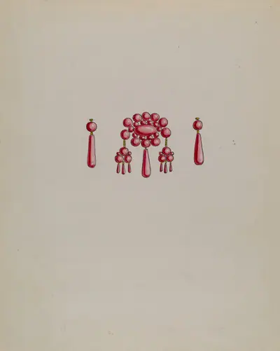Earrings and Pendant