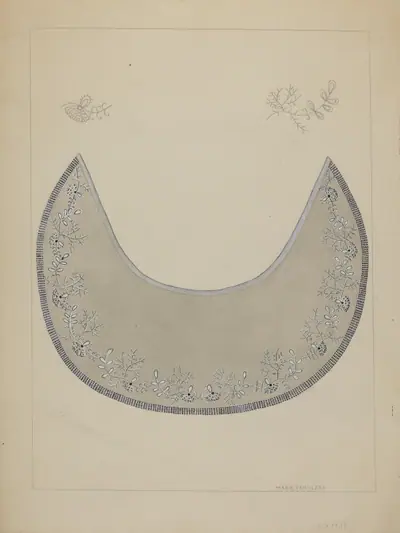 Embroidered Collar