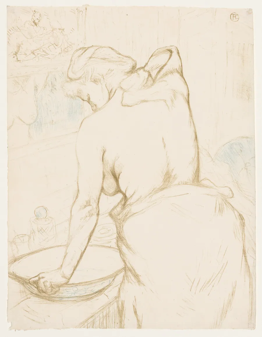 Elles: The Toilet by Henri de Toulouse-Lautrec