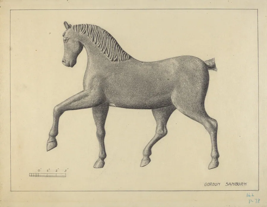 Horse Weather Vane by Gordon Sanborn