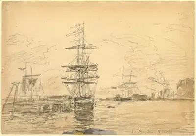 Ships in Harbor