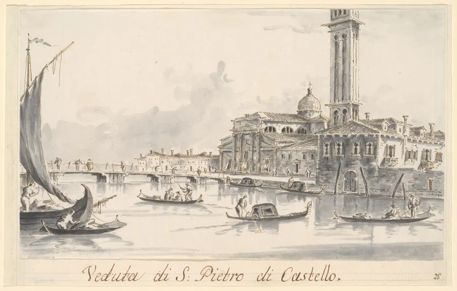 San Pietro di Castello by Giacomo Guardi