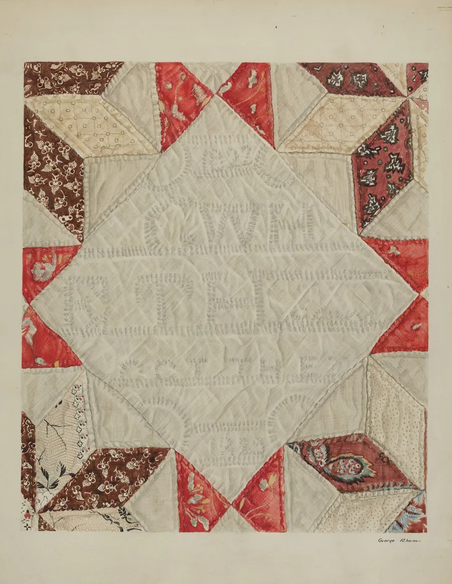 Quilt by George E. Rhone