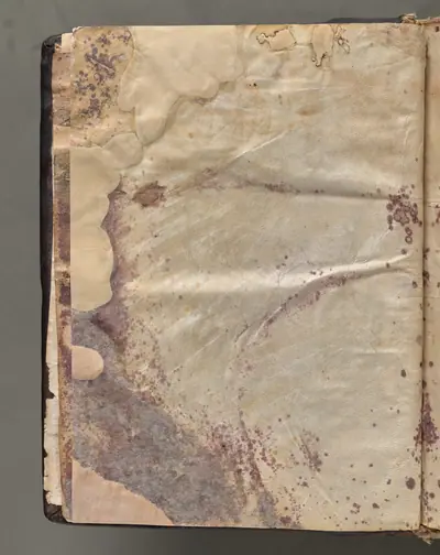Text, folio 4 (verso), from a Gospel Book with Commentaries