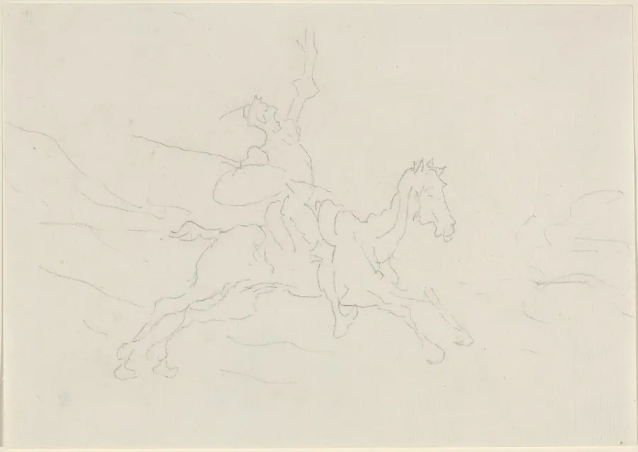 Don Quixote by Honoré Daumier