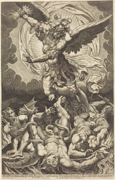 The Fall of the Rebellious Angels
