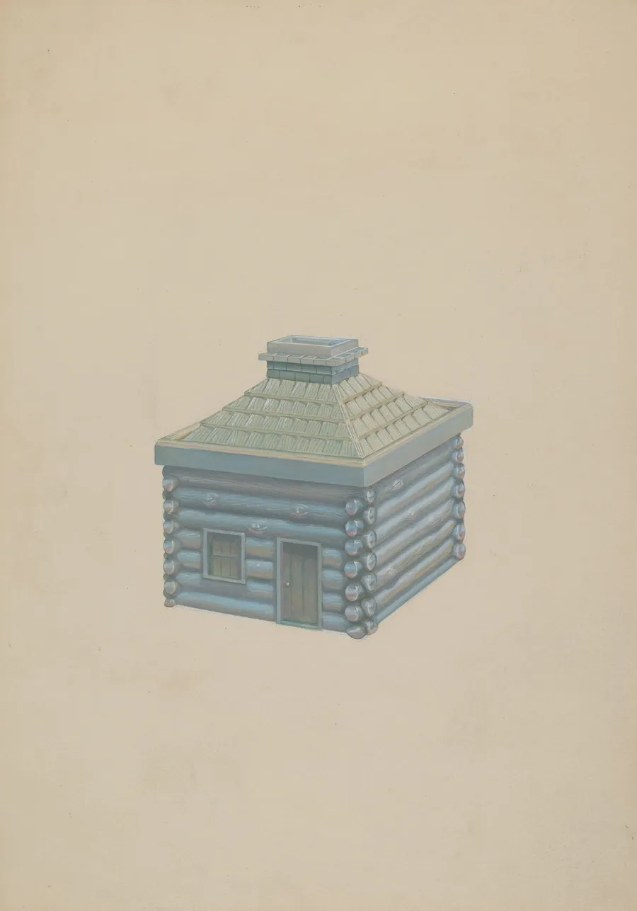Box (Log Cabin) by Henry Moran
