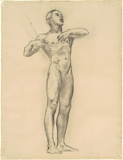 Study of Orpheus for "Classic and Romantic Art"