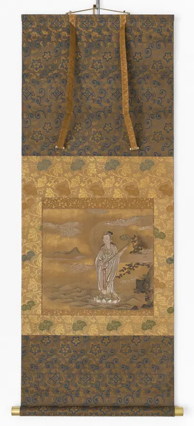 Bodhisattva crossing the sea