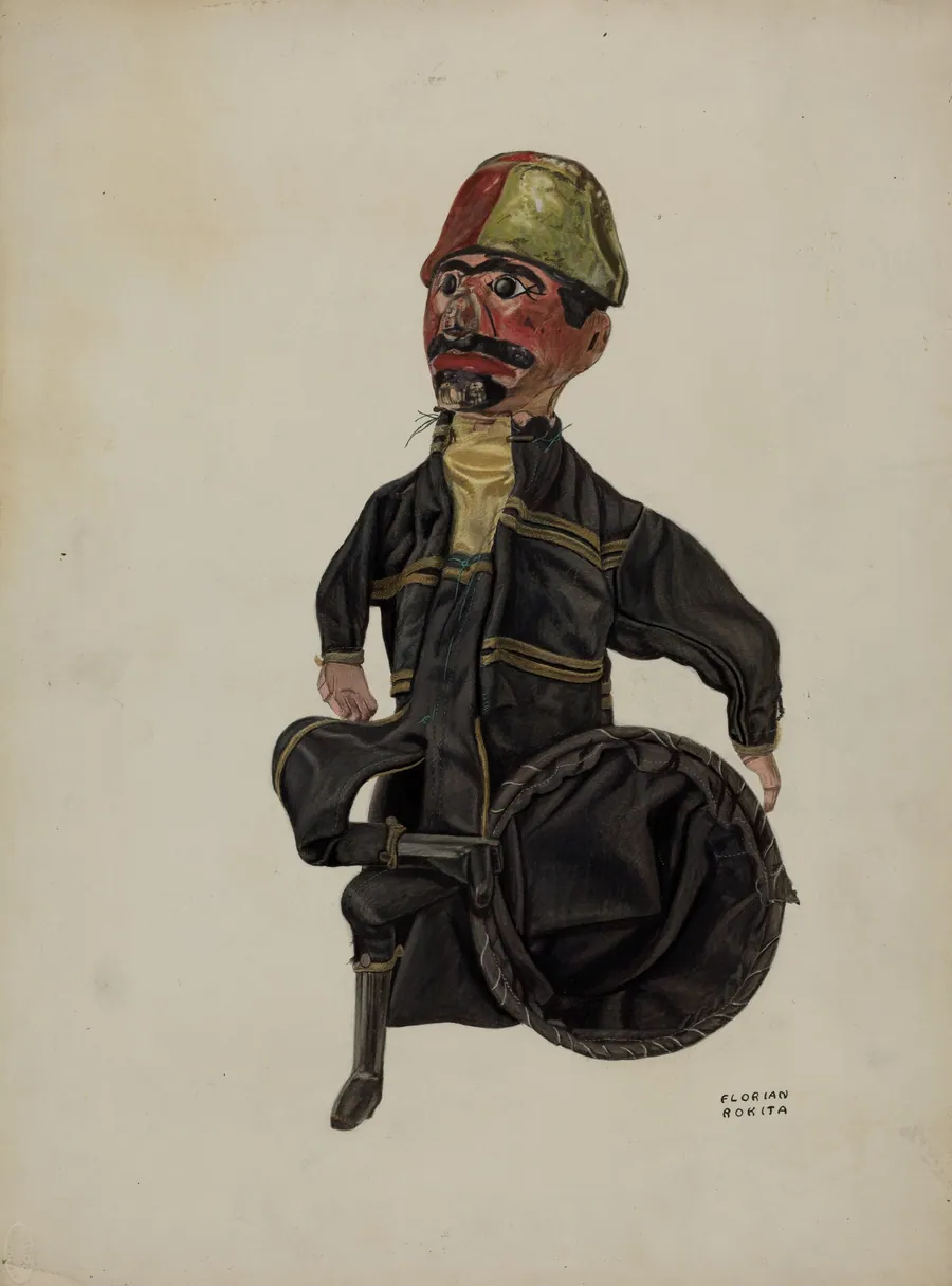 Policeman Hand Puppet by Florian Rokita