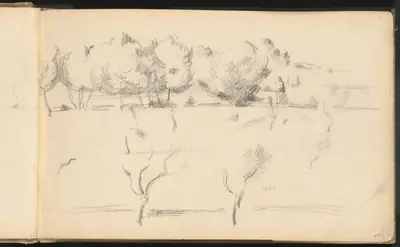Landscape with Trees