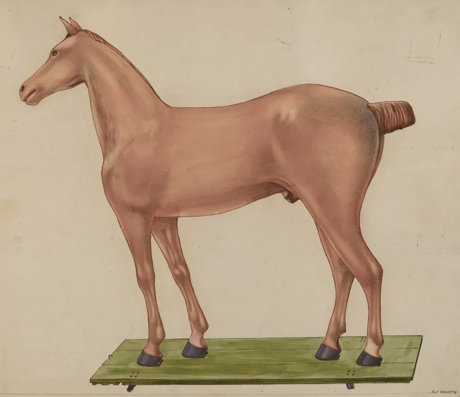 Horse Statue by Alf Bruseth