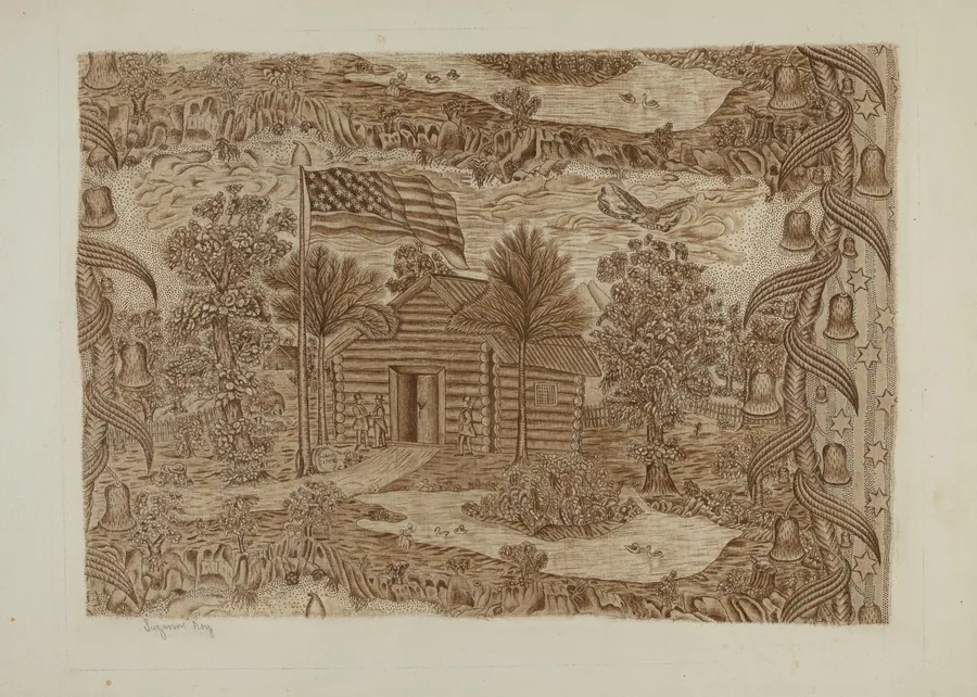 Printed Textile - Historical by Suzanne Roy