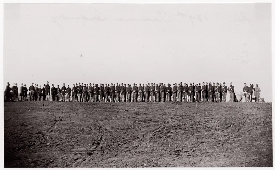 139th Pennsylvania Infantry by Mathew B. Brady