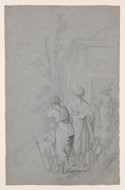 Abraham Casting Out Hagar and Ishmael